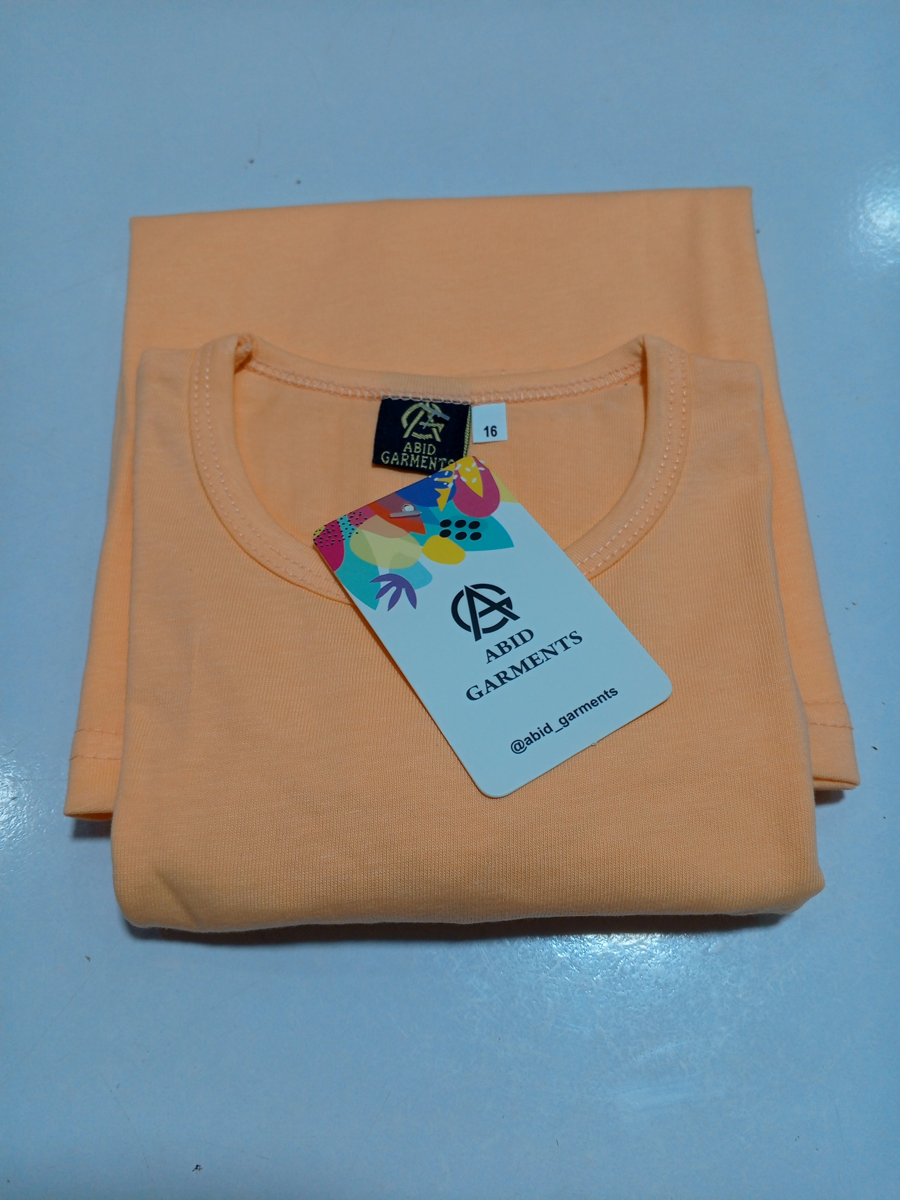 Light Orange Frocks