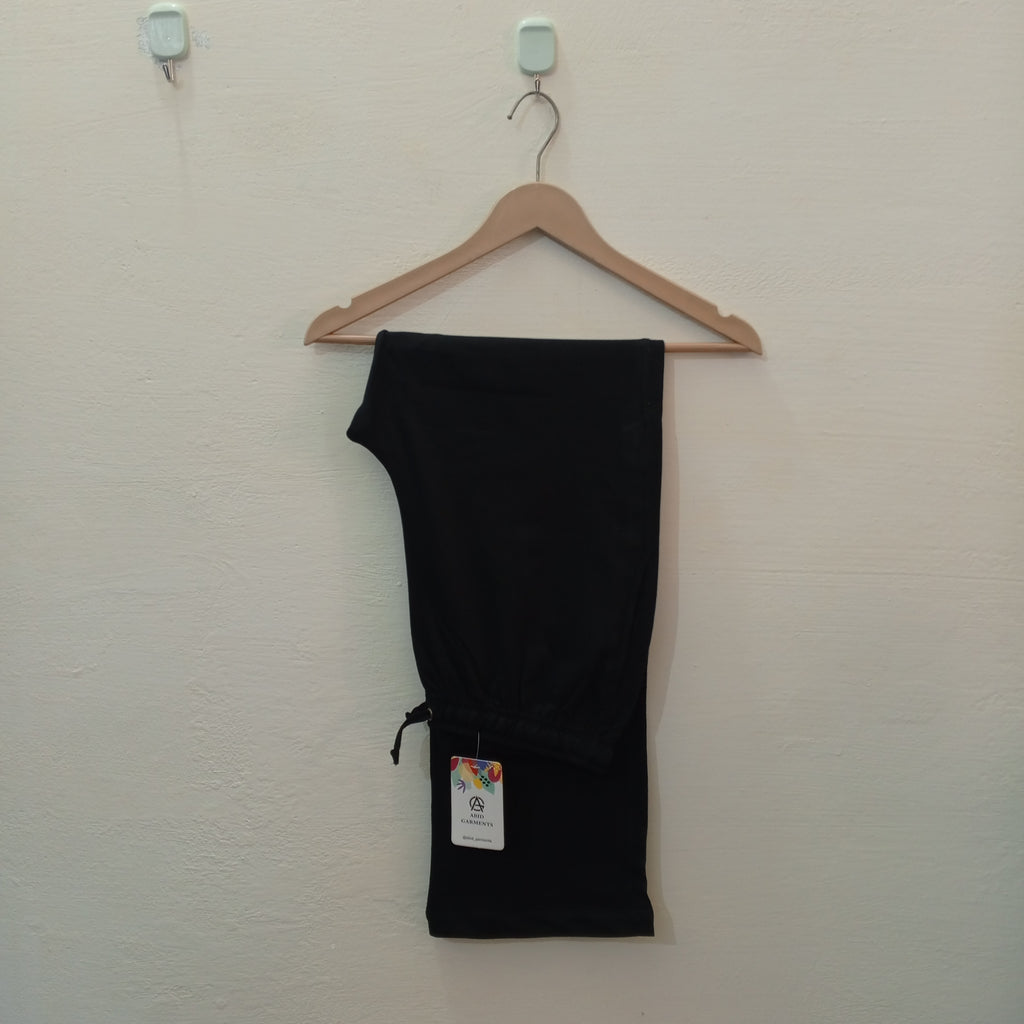 Black-Basic Trousers
