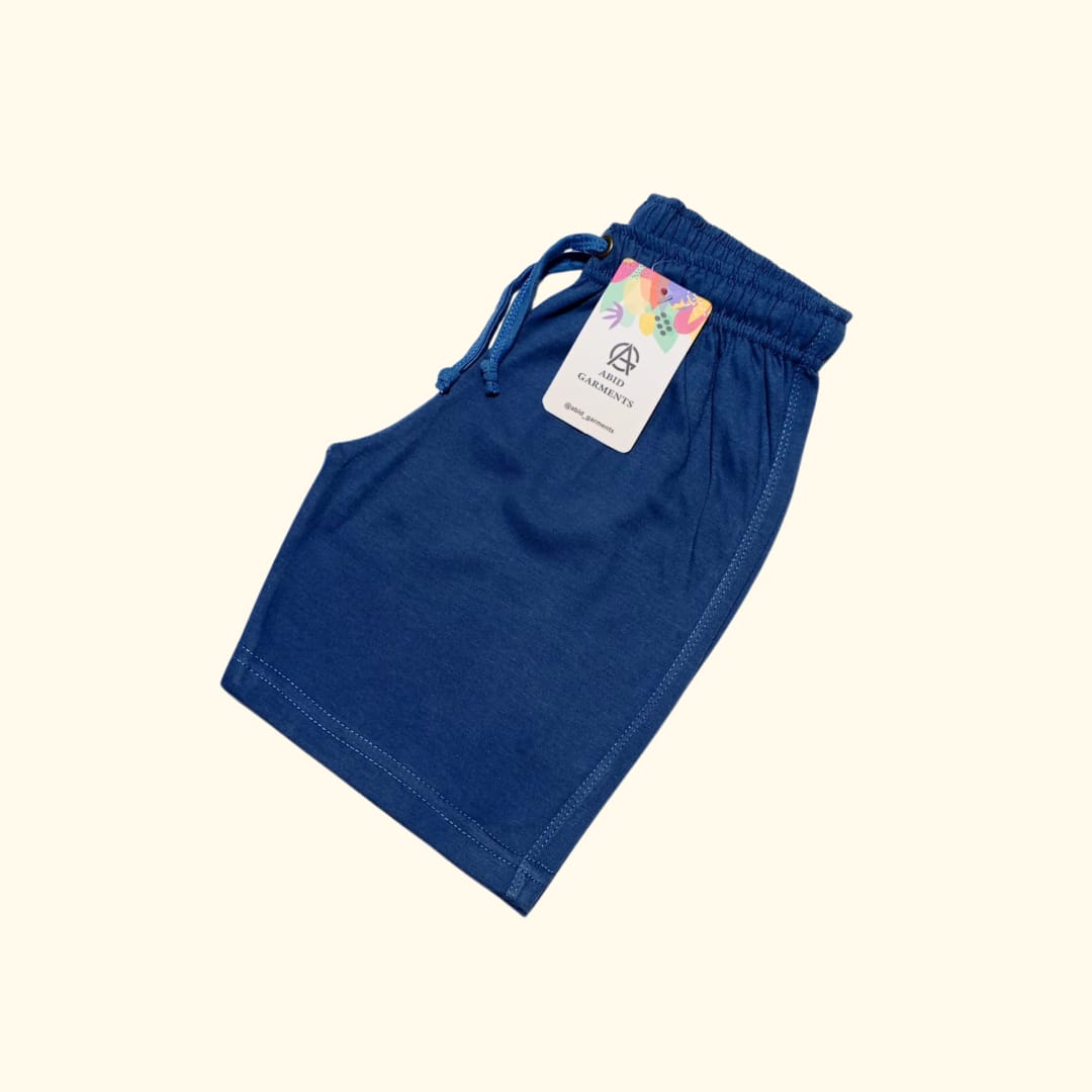Greyish Blue -Basic shorts