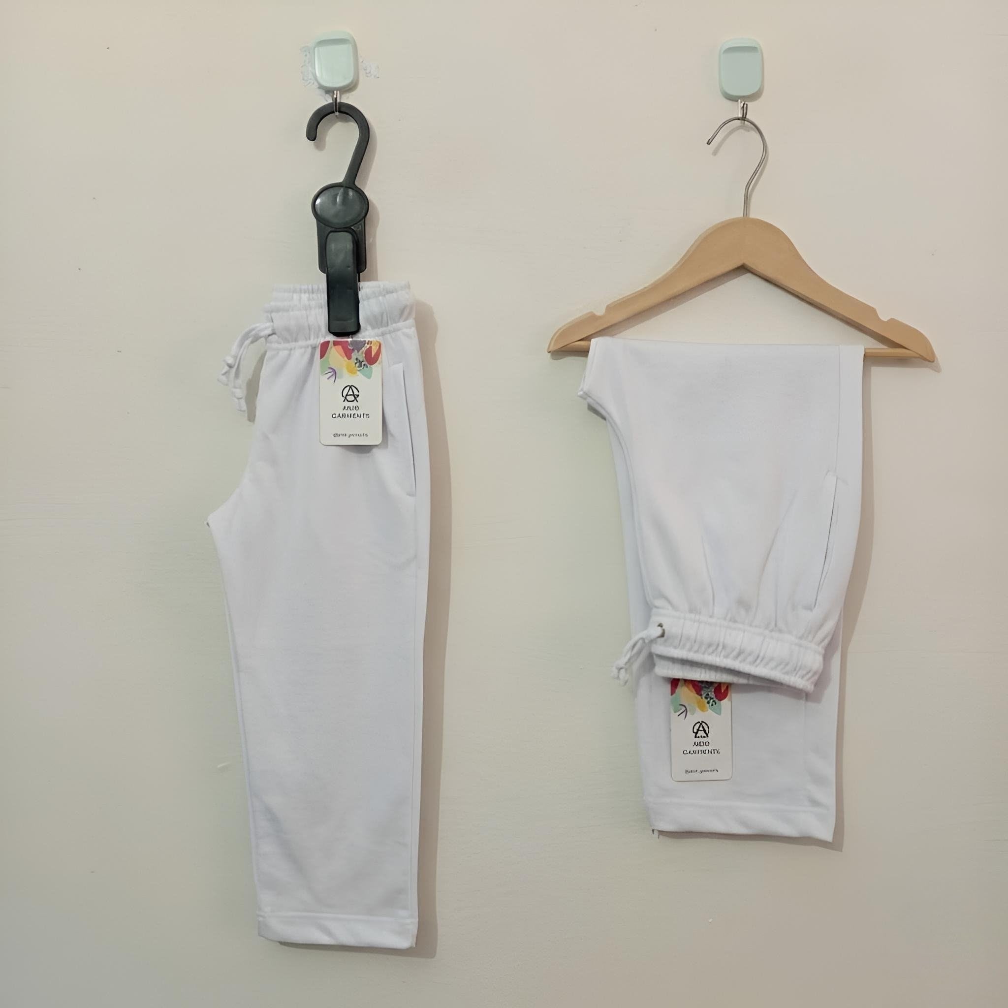 White-Soft Cotton Trousers