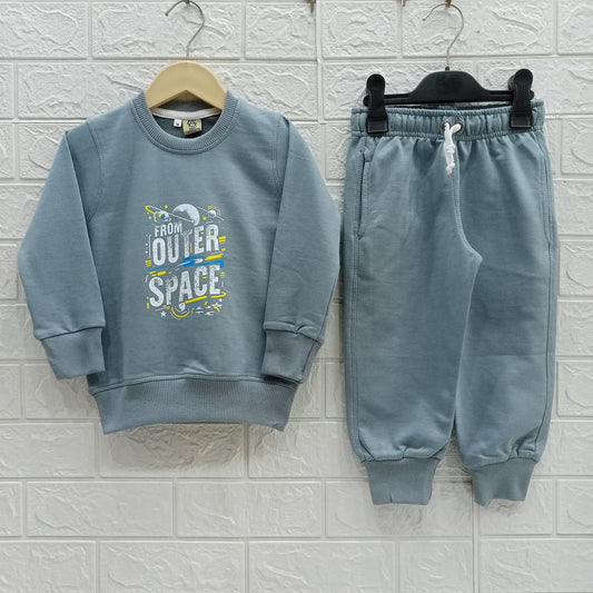 Outer Space-Terry Cotton Tracksuits
