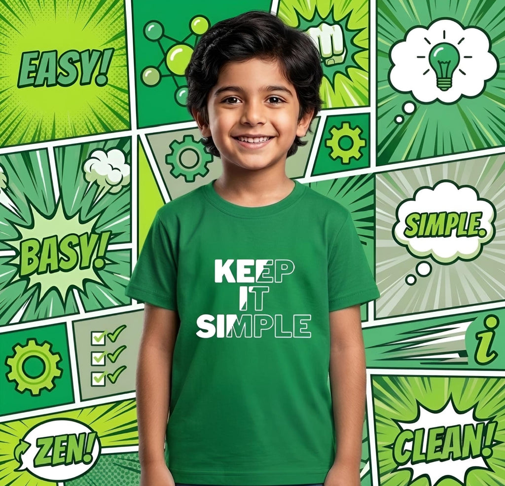 Green- Basic T-shirts