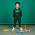 Breaker-Bottle Green Terry Tracksuits