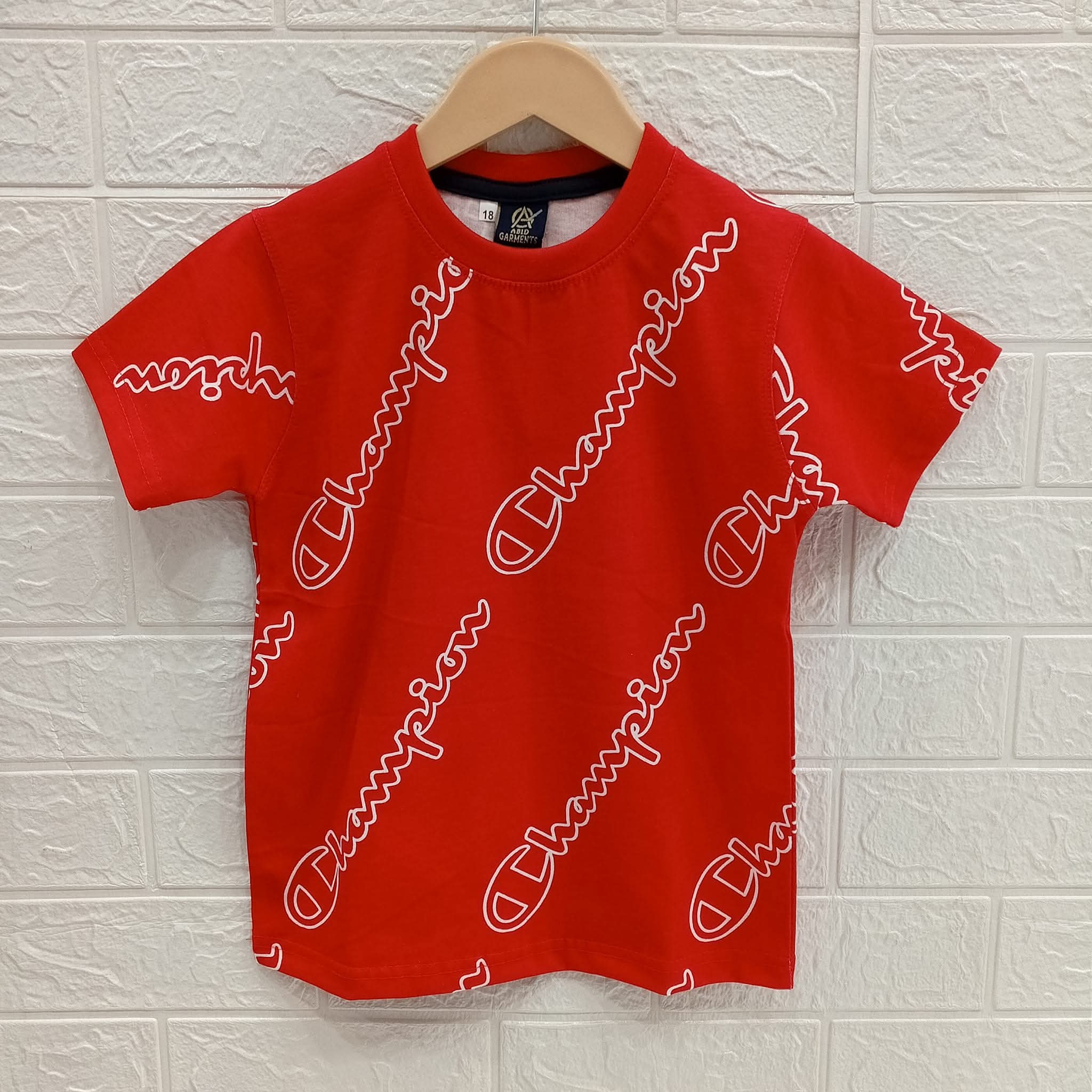 Red Champion- Basic Cotton T-shirts