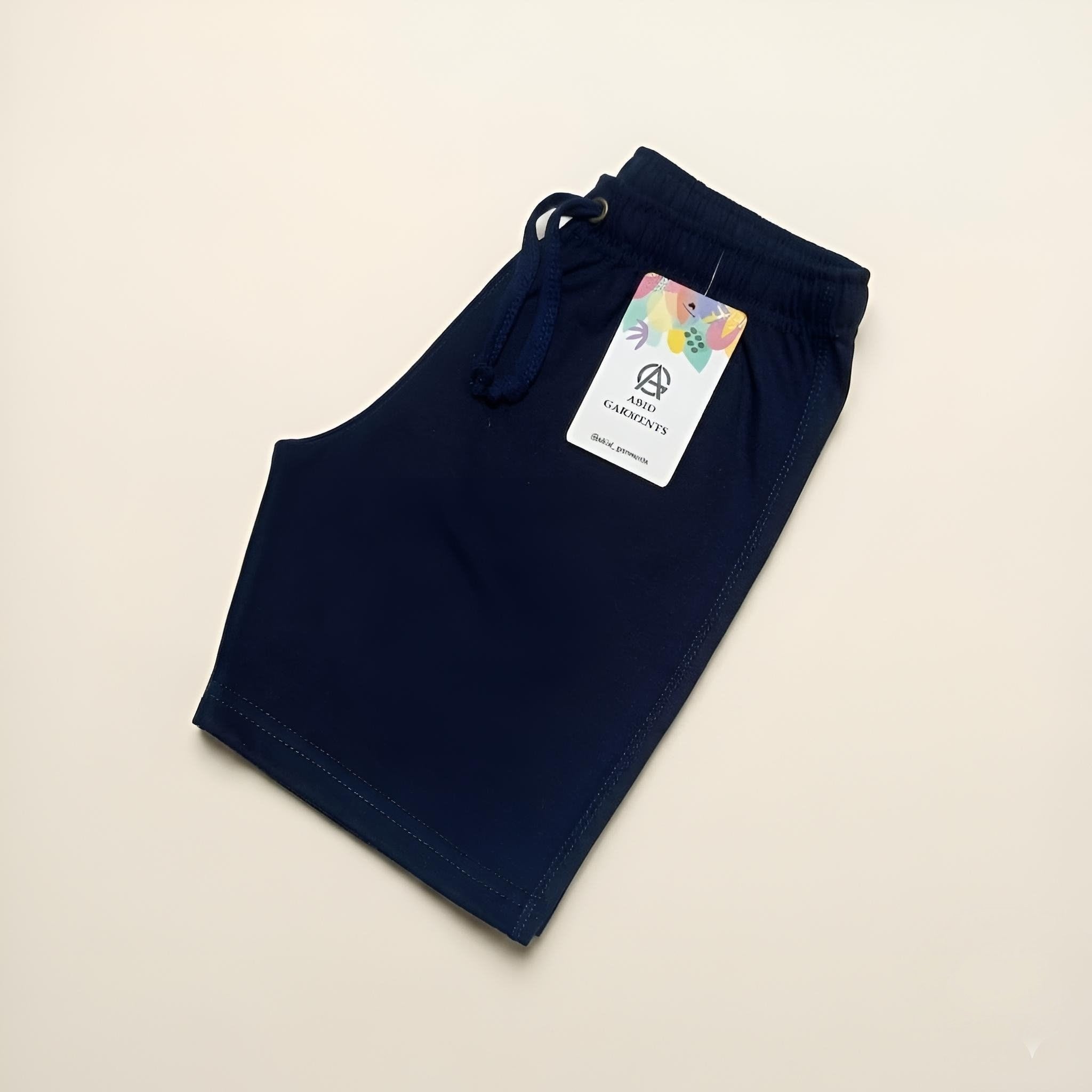 Navy Blue -Basic shorts