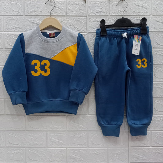 Blue 33 Fleece Tracksuits