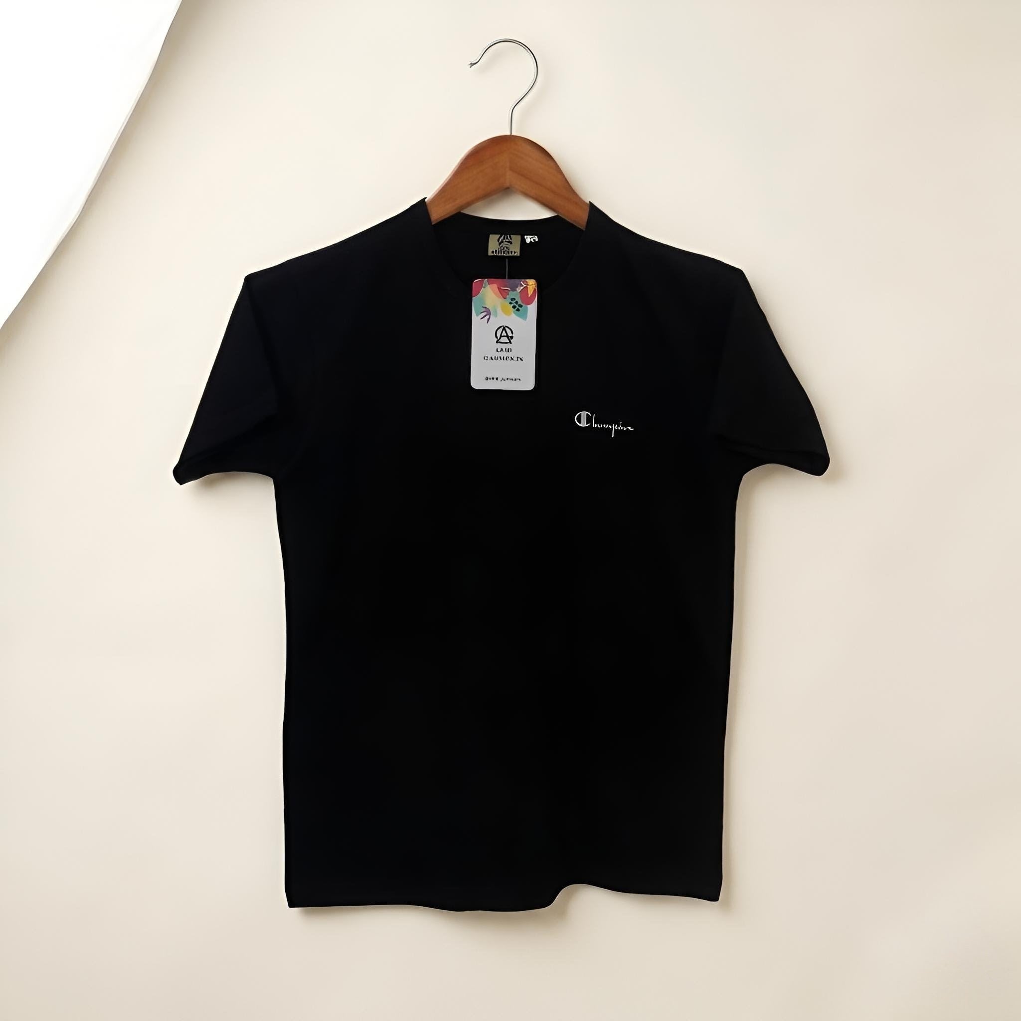 Black Basic T-shirts