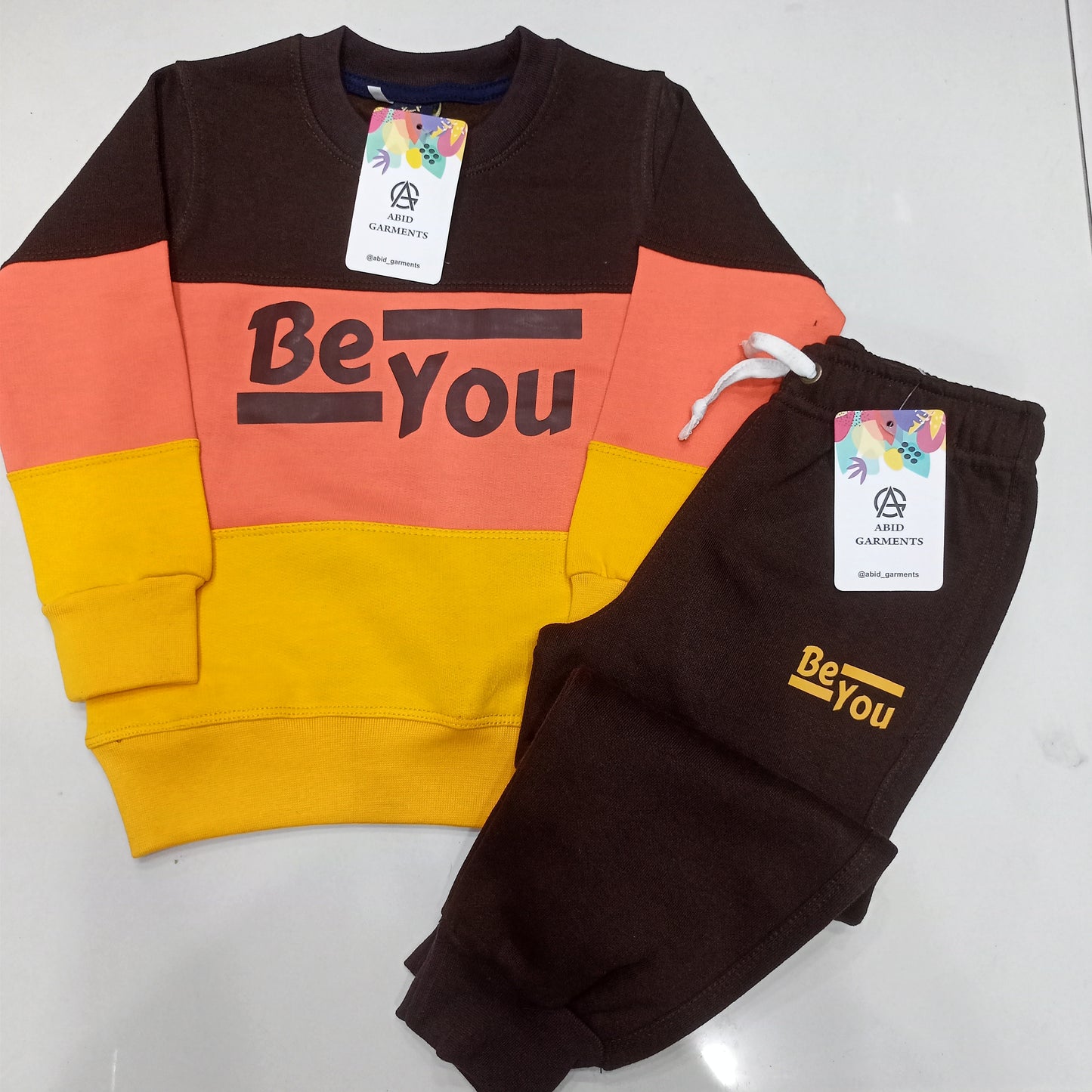 "BE YOU" Fleece Tracksuits