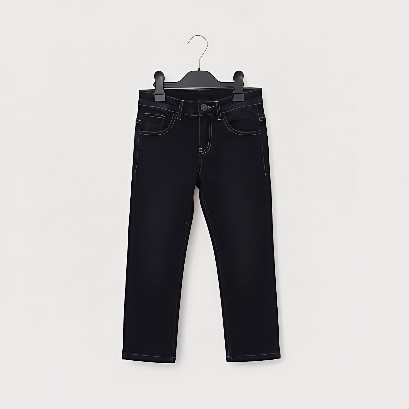 Black- Denim Pants