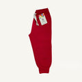 Maroon- Terry Cotton Trousers