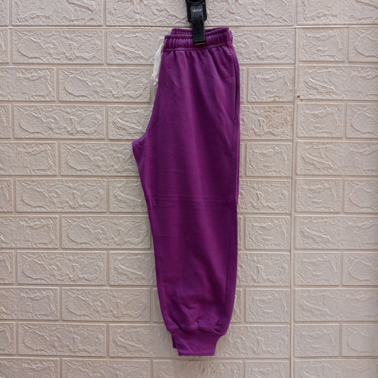 Majentaa-Basic Terry Cotton Trousers