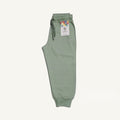 Pastel Green- Terry Cotton Trousers