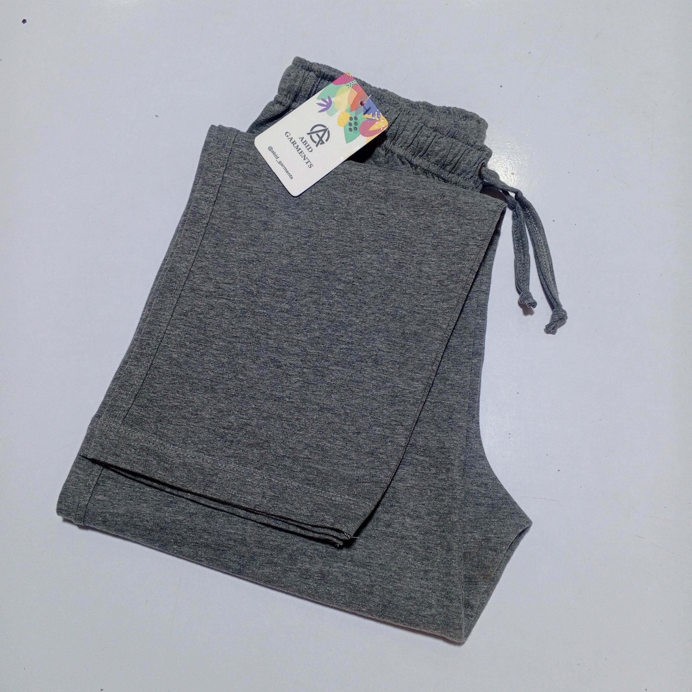 Dark Grey-Basic Trousers