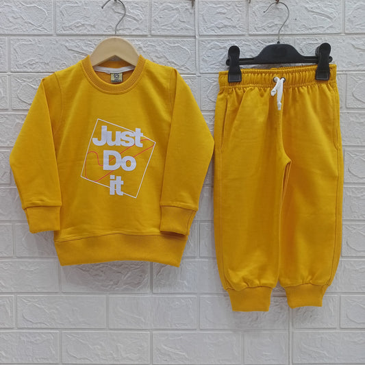 Just Do It-Terry Cotton Tracksuits