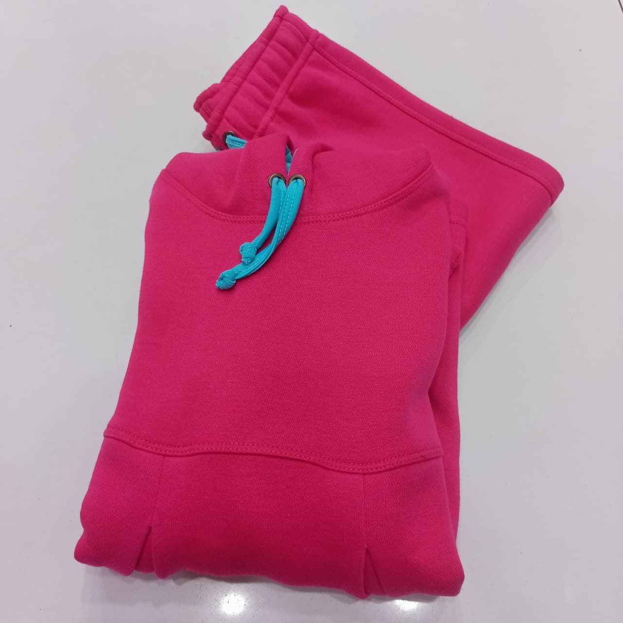 Fushia Fleece Frock Suits