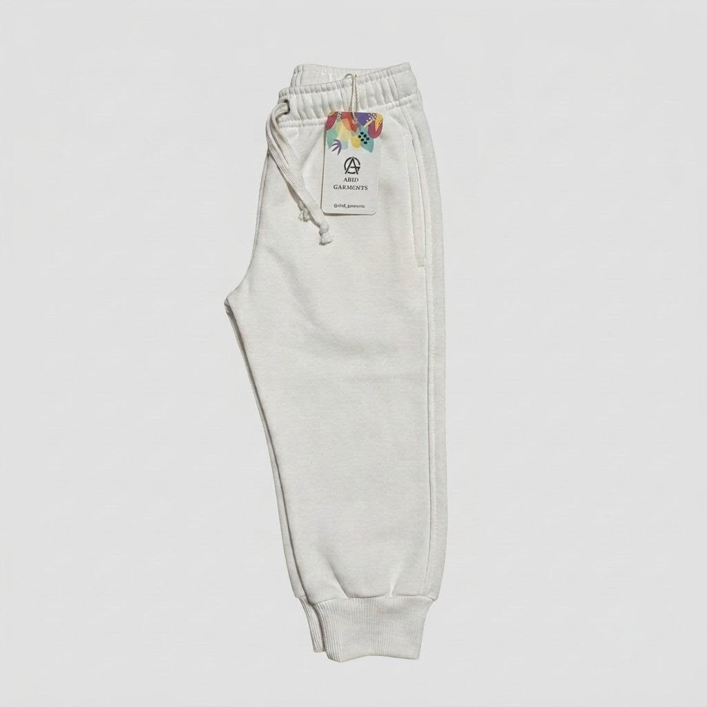 White- Terry Cotton Trousers
