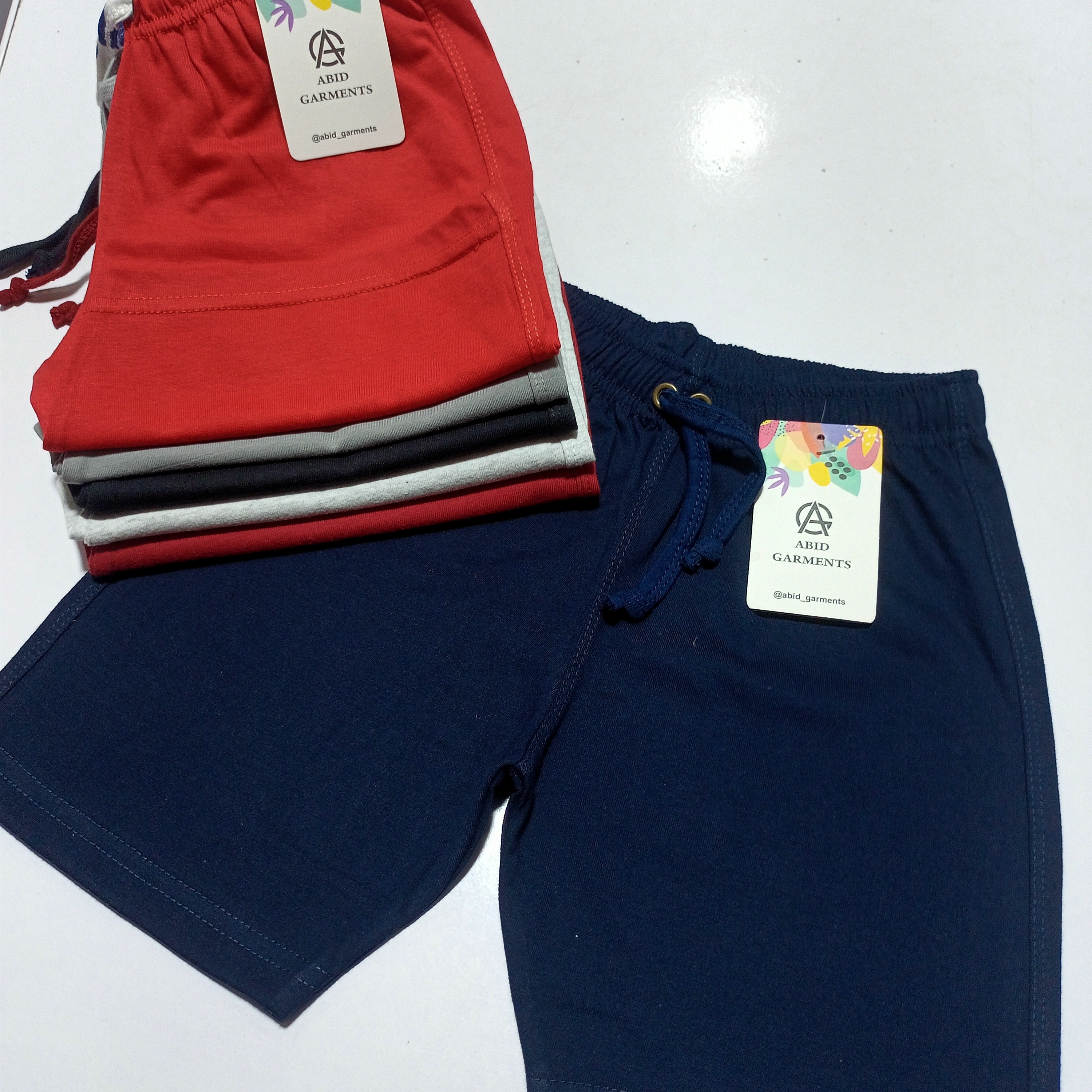 Red -Basic shorts