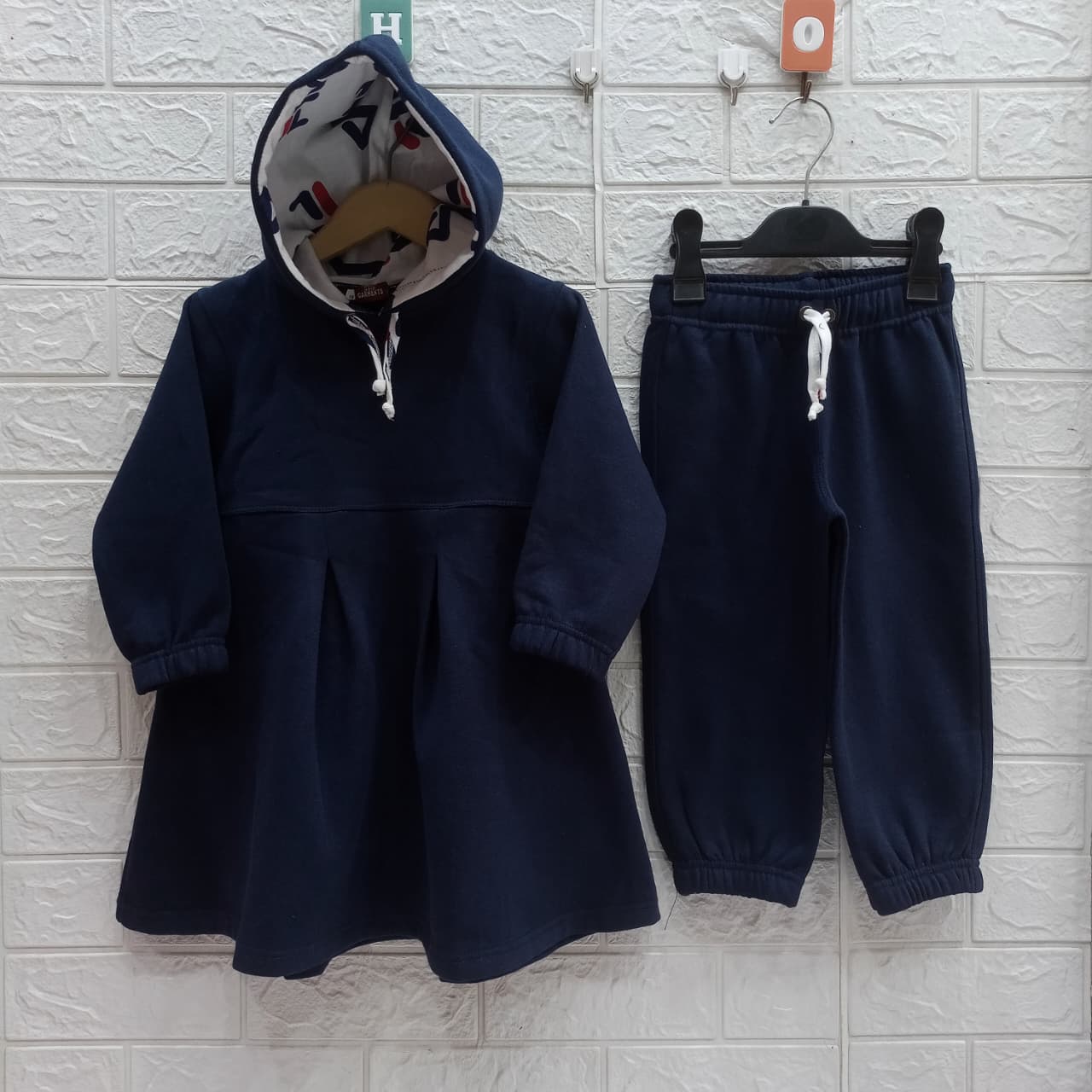 Navy Fleece Frock Suits