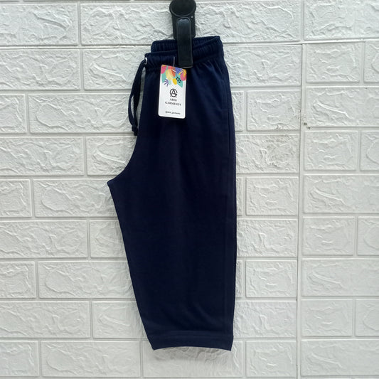 Navy Blue- Basic Three Quarters