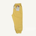 Lime Yellow- Terry Cotton Trousers