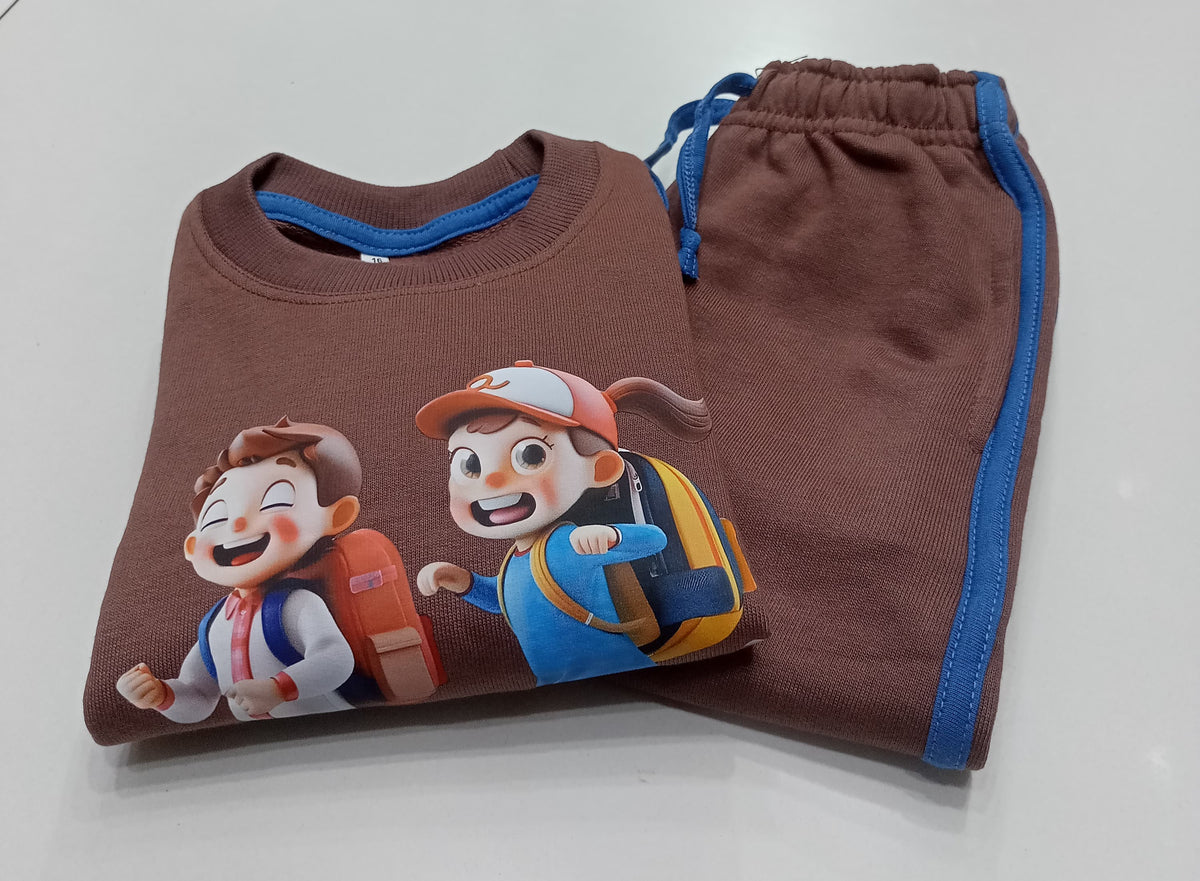 Brown-Terry Tracksuits