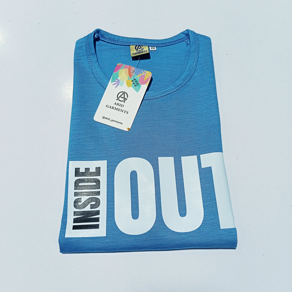 Inside Out- Sky Blue T-shirts