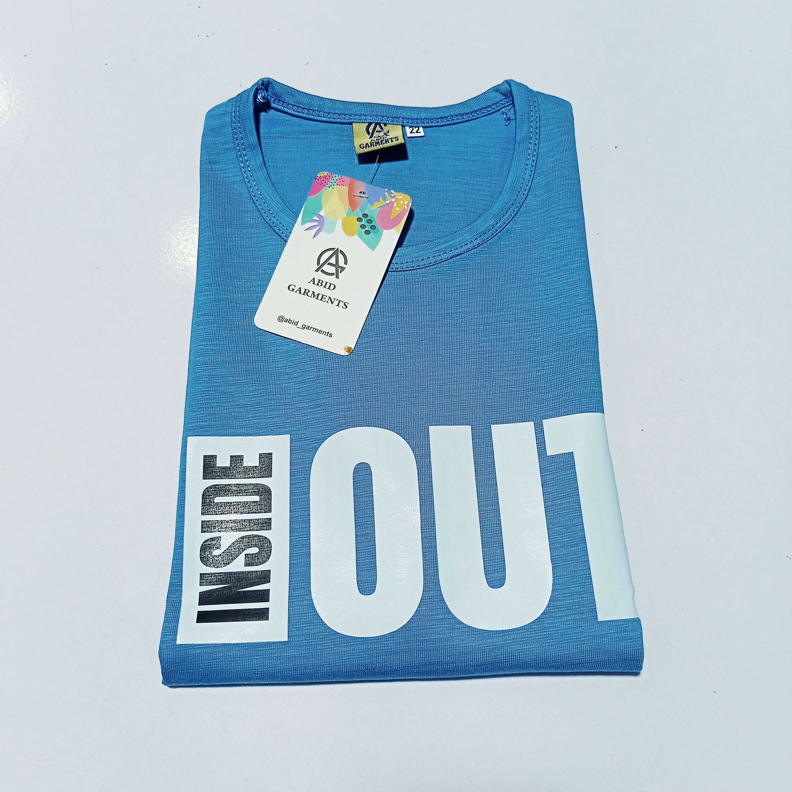 Inside Out- Sky Blue T-shirts