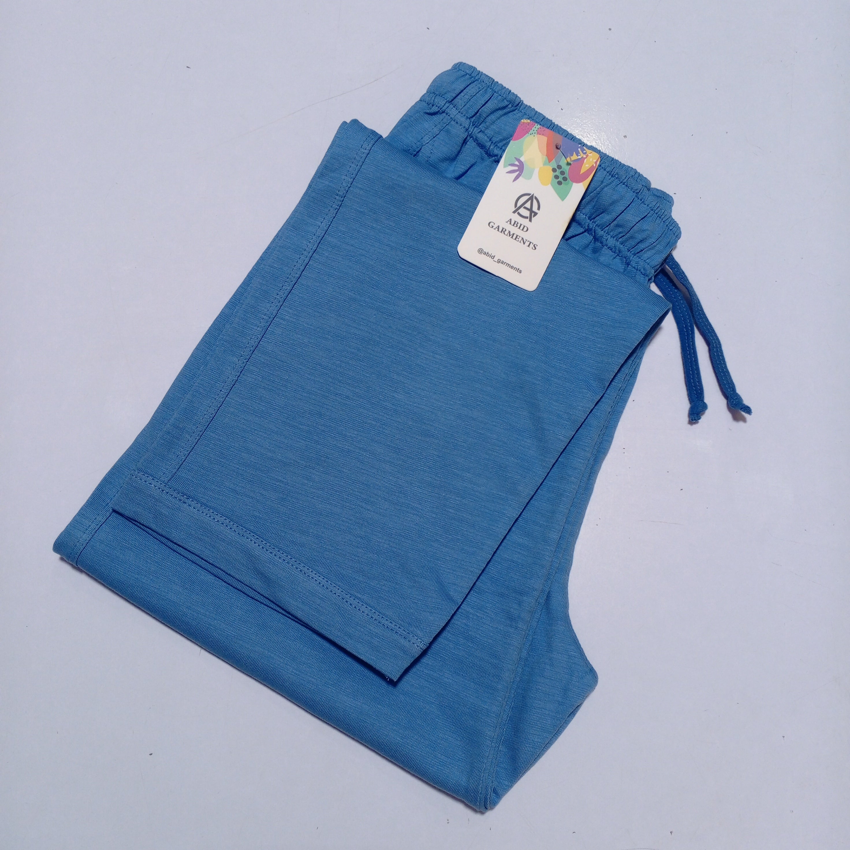 Sky Blue-Basic Trousers