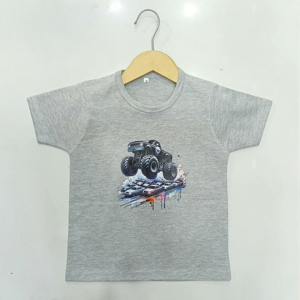 Grey- Basic T-shirts
