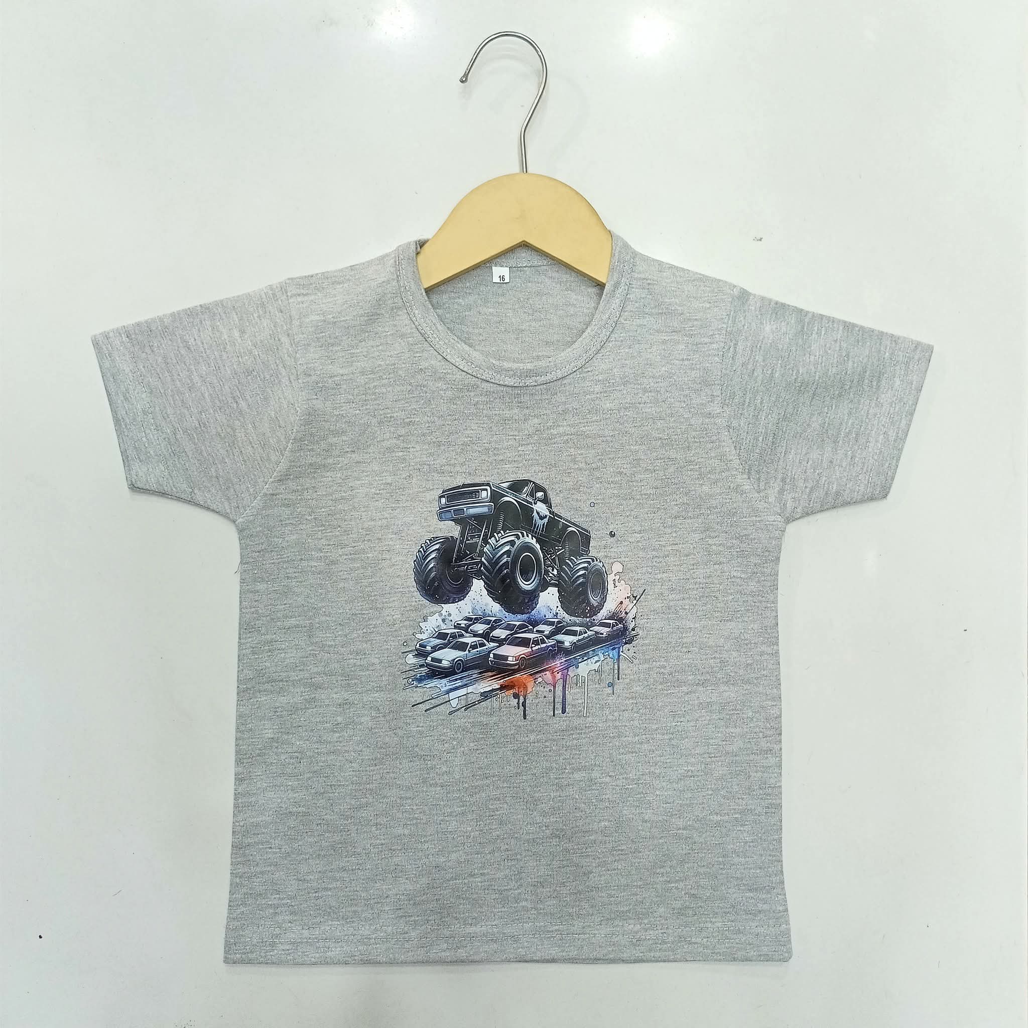 Grey- Basic T-shirts